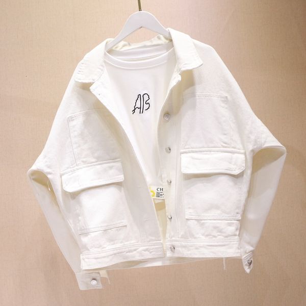 women's jackets jaqueta jeans feminina folgada de bolso grande, casaco básico casual para estudantes, primavera e outono 3kca, Black;brown
women's jackets jaqueta jeans feminina folgada de bolso grande, casaco básico casual para estudantes, primavera e outono 3kca, Black;brown