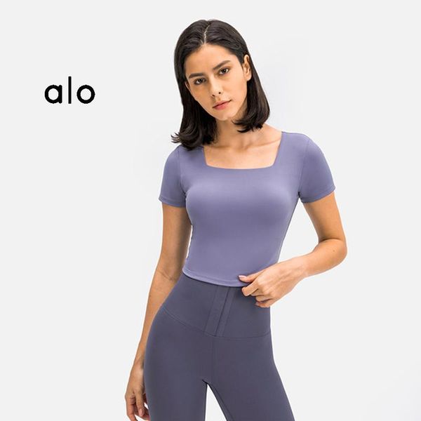 yoga outfit alo 2021 summer women's short-sleeve u-shaped neckline crop leisure fitness sports running elasticity
yoga outfit alo 2021 summer women's short-sleeve u-shaped neckline crop leisure fitness sports running elasticity