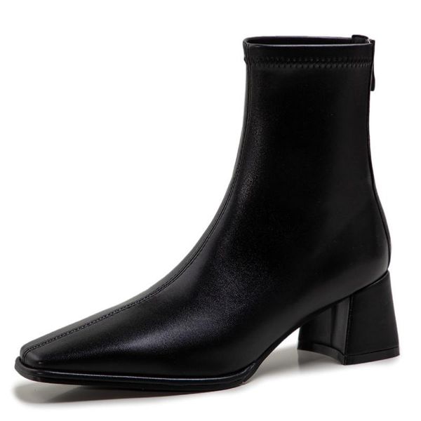 boots quality women ankle leather 2021 autumn winter for casual low heels short female shoes slim black
boots quality women ankle leather 2021 autumn winter for casual low heels short female shoes slim black