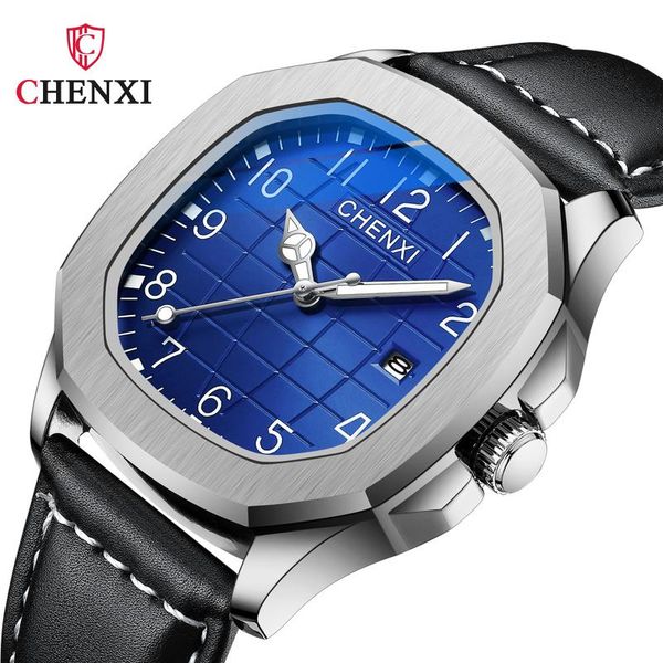 wristwatches mens watches chenxi silver watch case leather strap gym for men gift grid dial luminous calendar, Slivery;brown
wristwatches mens watches chenxi silver watch case leather strap gym for men gift grid dial luminous calendar, Slivery;brown