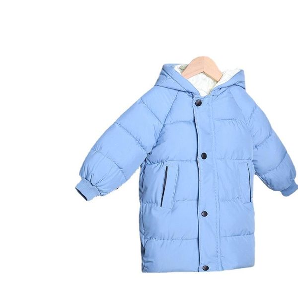 down coat 2021 children's jacket mid-length men's and women's kids' cotton clothing baby cotton-padded, Blue;gray
down coat 2021 children's jacket mid-length men's and women's kids' cotton clothing baby cotton-padded, Blue;gray
