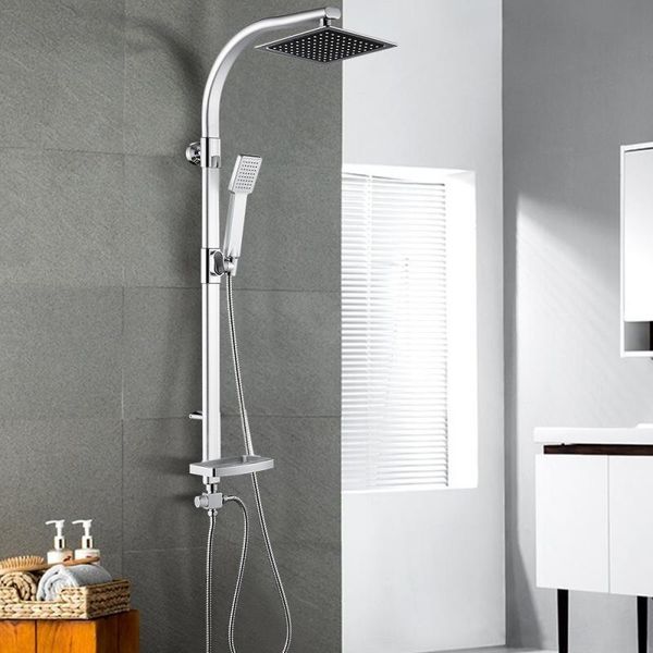 bathroom shower sets set faucet system square head soap box with hand household accories
bathroom shower sets set faucet system square head soap box with hand household accories