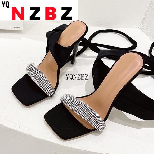 sandals yqnzbz 2021 summer dress silver lace up women high heels square toe party ladies shoes, Black
sandals yqnzbz 2021 summer dress silver lace up women high heels square toe party ladies shoes, Black