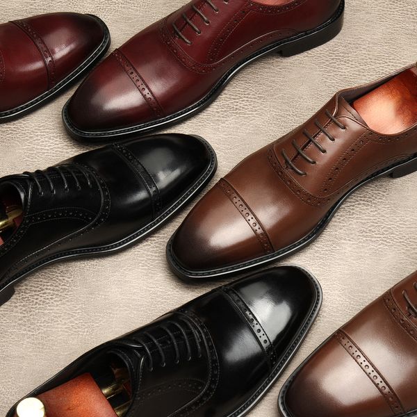 handcrafted business wedding brogue oxford mens genuine cowhide leather formal shoes black wine red stylish dress shoes for men
handcrafted business wedding brogue oxford mens genuine cowhide leather formal shoes black wine red stylish dress shoes for men