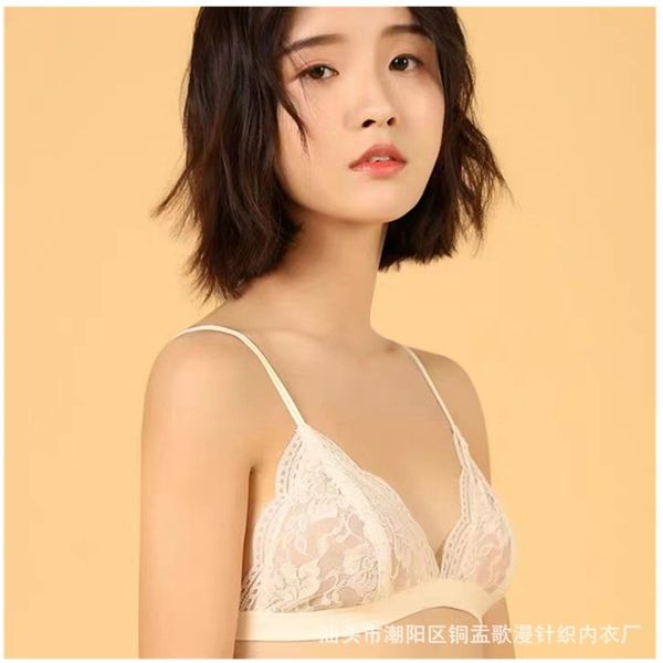bra french lace underwear women's large shows thin section adjustable small chest gathers bra students, Red;black
bra french lace underwear women's large shows thin section adjustable small chest gathers bra students, Red;black