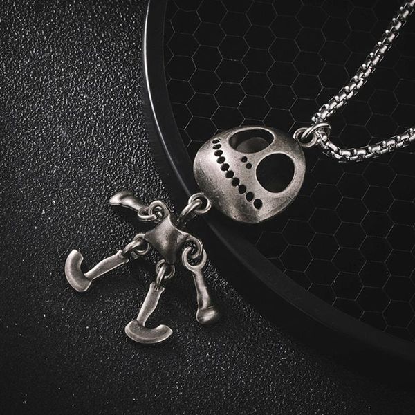 men women titanium steel alien shape gift long hip-hop casual tag clothing accessories lovers pendant necklace fashion jewelry necklaces, Silver
men women titanium steel alien shape gift long hip-hop casual tag clothing accessories lovers pendant necklace fashion jewelry necklaces, Silver