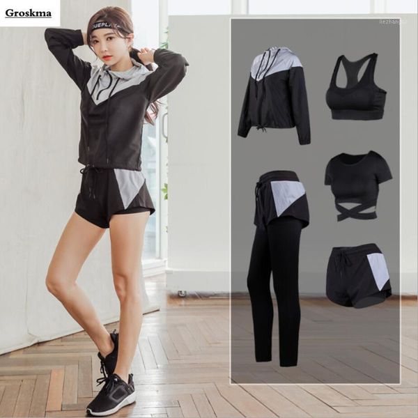 yoga outfit 2021est women suits quick dry sportswear running 5 piece set fitness gym outdoor coats+bra+t shirt+pants+shorts sports
yoga outfit 2021est women suits quick dry sportswear running 5 piece set fitness gym outdoor coats+bra+t shirt+pants+shorts sports