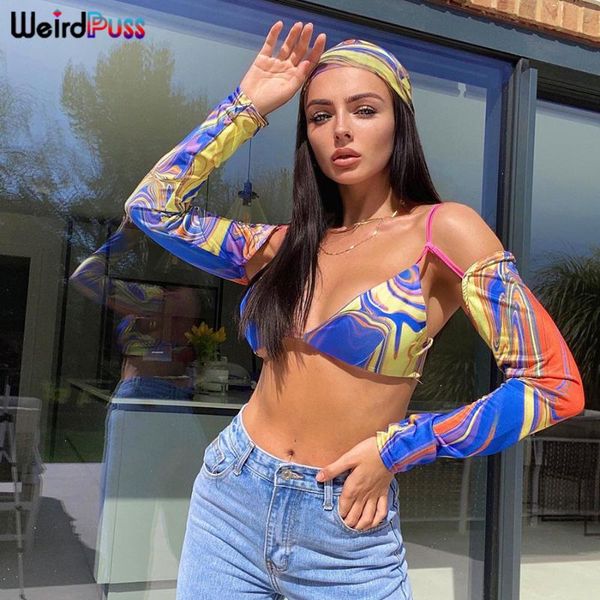 women's t-shirt weird puss hollow out women crop summer long sleeve short shirts+hipster tie dye print hat backless streetwear tees, White
women's t-shirt weird puss hollow out women crop summer long sleeve short shirts+hipster tie dye print hat backless streetwear tees, White
