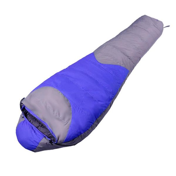 sleeping bags autumn and winter outdoor camping bag color stitching mummies white duck down 2300g25 degree waterproof material
sleeping bags autumn and winter outdoor camping bag color stitching mummies white duck down 2300g25 degree waterproof material