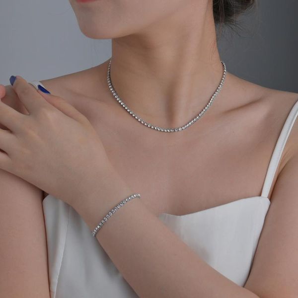 earrings & necklace charm stainless steel elegant diamond necklaces and bracelets jewelry set for women girls anniversary personal wearing g, Silver
earrings & necklace charm stainless steel elegant diamond necklaces and bracelets jewelry set for women girls anniversary personal wearing g, Silver