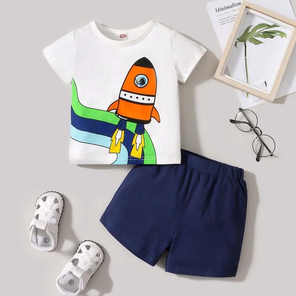 clothing sets summer baby boy girl clothes set toddler kid boys cartoon print short-sleeved shorts outfit, White
clothing sets summer baby boy girl clothes set toddler kid boys cartoon print short-sleeved shorts outfit, White