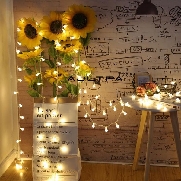 30pcs led ball string light usb/battery power fairy waterproof garland wedding home party decor lamp 3m 20leds/6m 40leds strings
30pcs led ball string light usb/battery power fairy waterproof garland wedding home party decor lamp 3m 20leds/6m 40leds strings