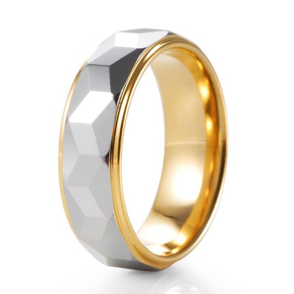 wedding rings 8mm polished faceted shiny dome tungsten carbide gold plated two tone women men engagement bands anniversary, Slivery;golden
wedding rings 8mm polished faceted shiny dome tungsten carbide gold plated two tone women men engagement bands anniversary, Slivery;golden