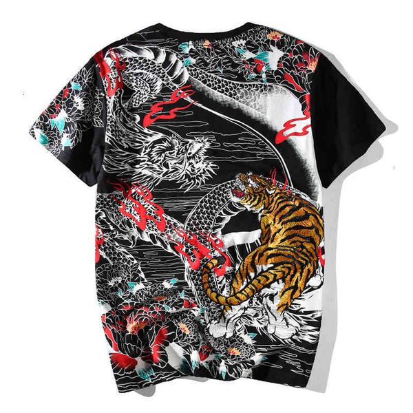 men's t-shirts plus size tshirt embroidered tiger summer personality short sleeve t-shirt loose-fit tee harajuku t-shirts vl0s, White;black
men's t-shirts plus size tshirt embroidered tiger summer personality short sleeve t-shirt loose-fit tee harajuku t-shirts vl0s, White;black