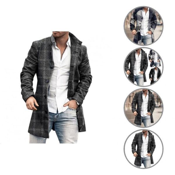 men's jackets men jacket outwear overcoat male comfy simple coldproof thick trench coat, Black;brown
men's jackets men jacket outwear overcoat male comfy simple coldproof thick trench coat, Black;brown
