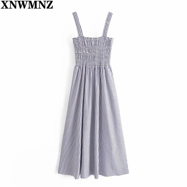 vintage long striped summer dress women wide straps sleeveless beach es woman smocked elastic blue pleated 210520, Black;gray
vintage long striped summer dress women wide straps sleeveless beach es woman smocked elastic blue pleated 210520, Black;gray
