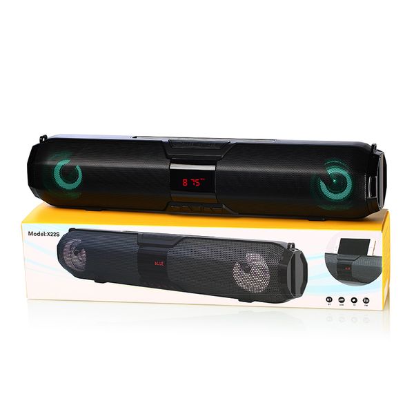 bt5.0 sound bar wireless speaker with led clock display screen outdoor portable sound box subwoofer support tws tf card fm radio u disk hand
bt5.0 sound bar wireless speaker with led clock display screen outdoor portable sound box subwoofer support tws tf card fm radio u disk hand