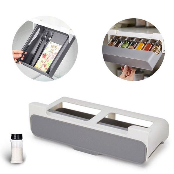 hooks & rails kitchen spice organizer storage box with compartments self adhesive wall mounted drawer rack jars shelf cabinet
hooks & rails kitchen spice organizer storage box with compartments self adhesive wall mounted drawer rack jars shelf cabinet