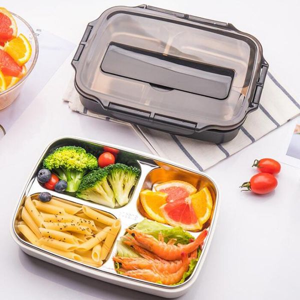 dinnerware sets portable 304 stainless steel lunch box compartment bento kitchen leakproof container with bag
dinnerware sets portable 304 stainless steel lunch box compartment bento kitchen leakproof container with bag