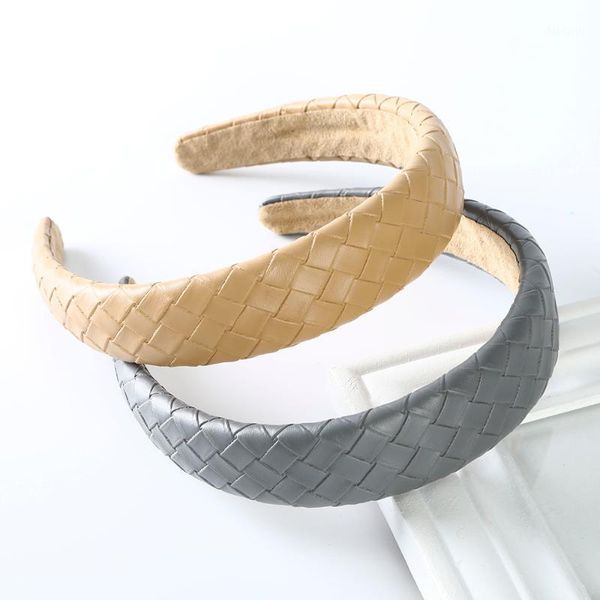 haimeikang leather braided hair bands for women wide headbands girls fashion hoop solid color accessories1
haimeikang leather braided hair bands for women wide headbands girls fashion hoop solid color accessories1