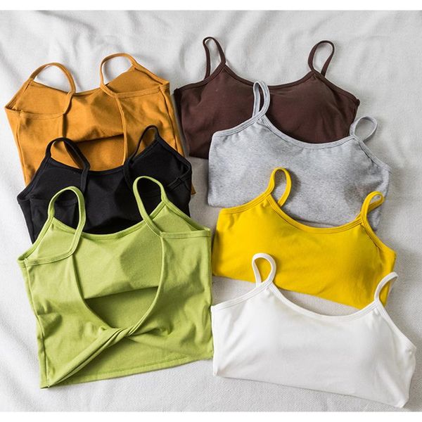 women tank backless summer short camisole solid all-match seamless comfort breathable camisoles & tanks, Black;white
women tank backless summer short camisole solid all-match seamless comfort breathable camisoles & tanks, Black;white