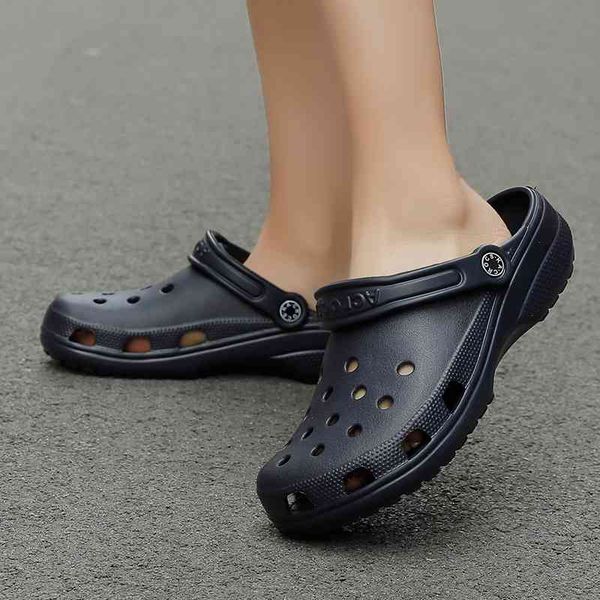 2021 new summer clogs slip on breathable water beach slippers jelly garden shoes crocks slides lightweight flat sandals men women hbf, Black
2021 new summer clogs slip on breathable water beach slippers jelly garden shoes crocks slides lightweight flat sandals men women hbf, Black