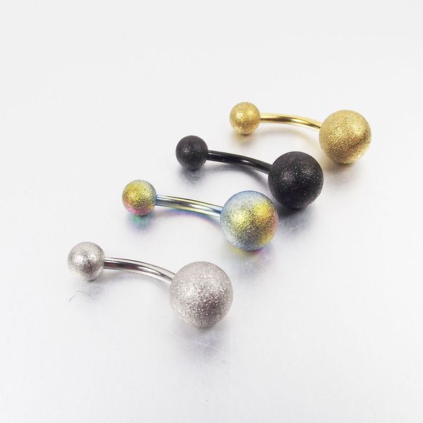 titanium steel frosted navel ring button nail puncture jewelry ball gold-plated belly dance 1.6mm
titanium steel frosted navel ring button nail puncture jewelry ball gold-plated belly dance 1.6mm