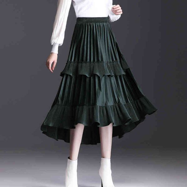 skirts skirts winter veet irregular cakee layered dip pleated thickened tiered high low solid pleuche calf long s cvn2, Black
skirts skirts winter veet irregular cakee layered dip pleated thickened tiered high low solid pleuche calf long s cvn2, Black