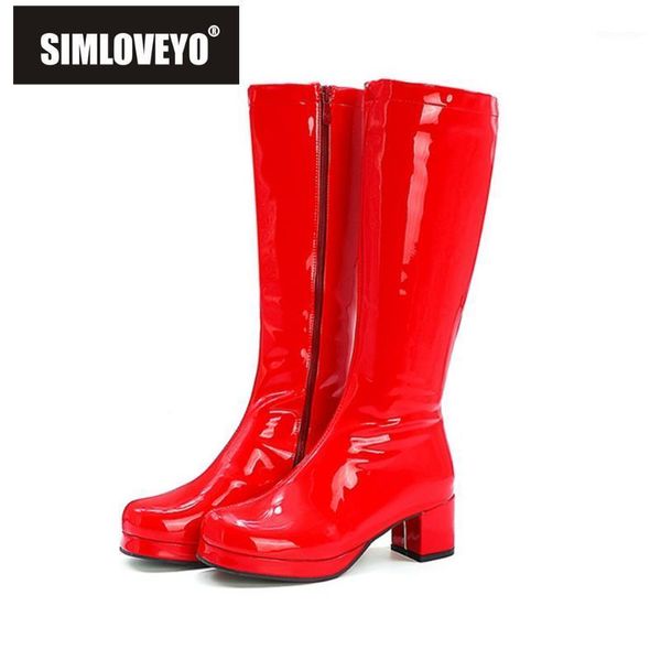 boots simloveyo autumn candy sweet knee-high round toe square heel pu zipper big size 33-46 yellow green purple orange s19811, Black
boots simloveyo autumn candy sweet knee-high round toe square heel pu zipper big size 33-46 yellow green purple orange s19811, Black