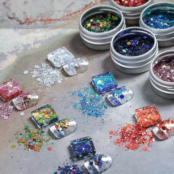 1box laser chameleon nail sequins decoration nails design art 3d decorations for gel polish accessories1, Silver;gold
1box laser chameleon nail sequins decoration nails design art 3d decorations for gel polish accessories1, Silver;gold