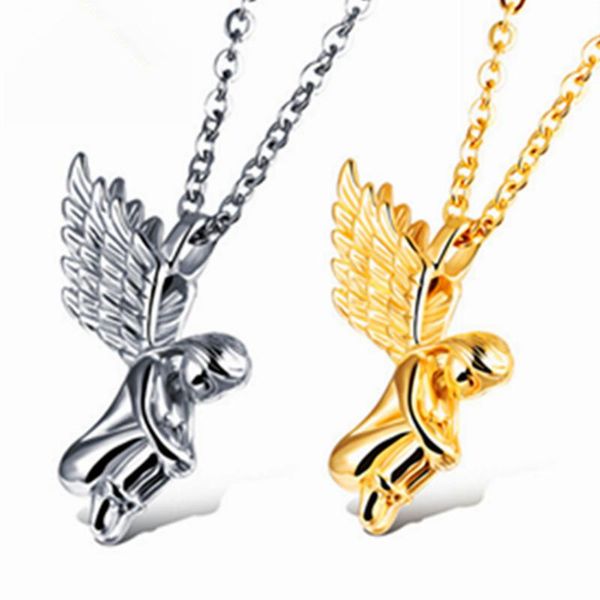 lucky angel pendant necklace for women men chain length 50cm 2021 fashion jewelry necklaces, Silver
lucky angel pendant necklace for women men chain length 50cm 2021 fashion jewelry necklaces, Silver