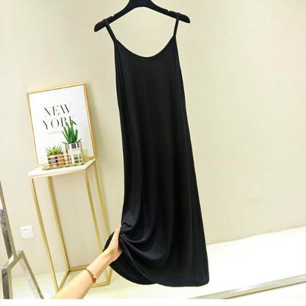sling bottoming dress modal womens sleepwears cotton long nightdress sleeveless large size nightgowns women slim ladies night shirt, Black;red
sling bottoming dress modal womens sleepwears cotton long nightdress sleeveless large size nightgowns women slim ladies night shirt, Black;red
