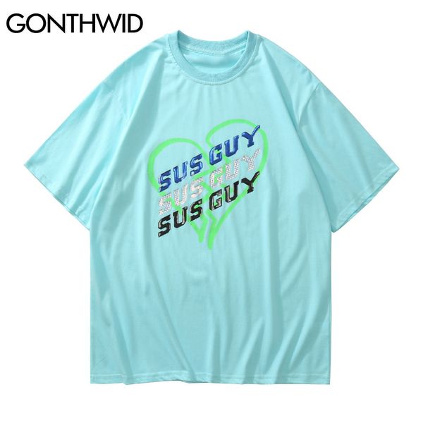 gonthwid t-shirts streetwear graffiti heart casual tshirts hip hop fashion summer tees harajuku hipster short sleeve cotton c0315, White;black
gonthwid t-shirts streetwear graffiti heart casual tshirts hip hop fashion summer tees harajuku hipster short sleeve cotton c0315, White;black