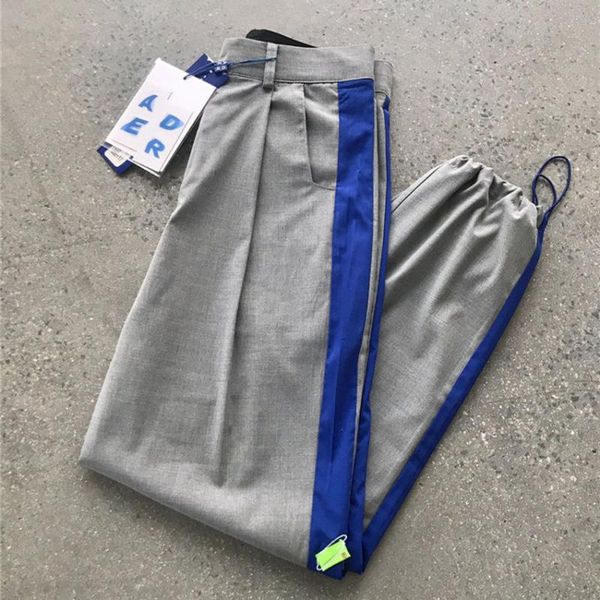 men's pants side blue web adererror trousers men women 1:1 ader error streetwear mens clothing, Black
men's pants side blue web adererror trousers men women 1:1 ader error streetwear mens clothing, Black