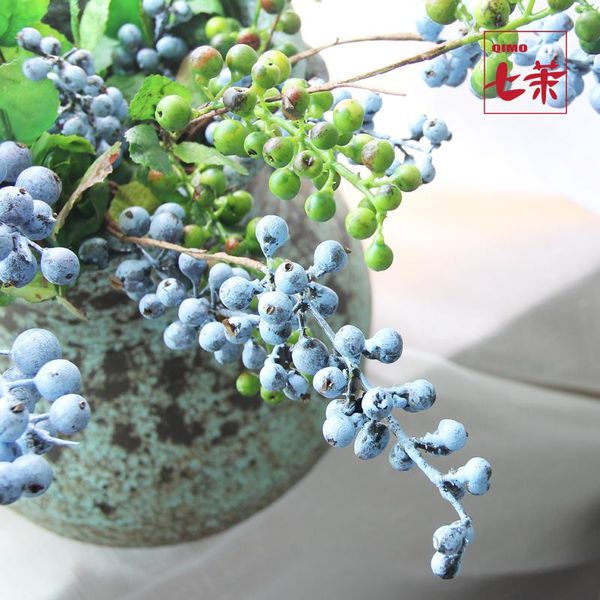 party decoration texture blueberries artificial plants high branch fruit tree berry hand-feel glue flower material
party decoration texture blueberries artificial plants high branch fruit tree berry hand-feel glue flower material