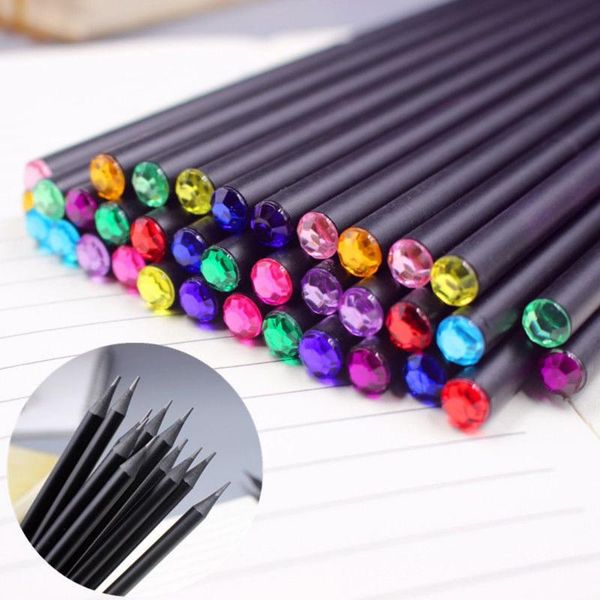 12pcs diamond color black lead pencil stationery drawing school office supplies writing gift pencils
12pcs diamond color black lead pencil stationery drawing school office supplies writing gift pencils