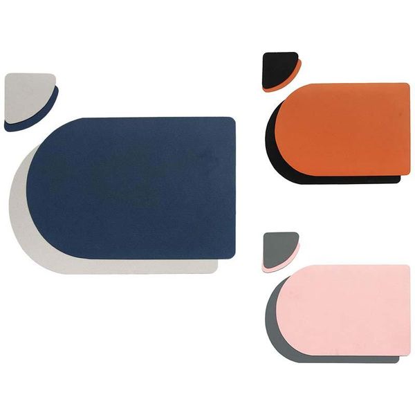 mats & pads faux leather placemats, non-slip reversible table mats, set of 2 washable and coasters coffee
mats & pads faux leather placemats, non-slip reversible table mats, set of 2 washable and coasters coffee