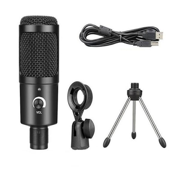 microphones computer deskusb condenser microphone micro metal cardioid pickup model plug and play
microphones computer deskusb condenser microphone micro metal cardioid pickup model plug and play