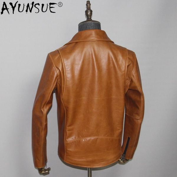 men's leather & faux akoosun men jacket real cow clothing 5xl short clothes 2021 male jackets autumn bomber coat ropa de hombre lxr433, Black
men's leather & faux akoosun men jacket real cow clothing 5xl short clothes 2021 male jackets autumn bomber coat ropa de hombre lxr433, Black
