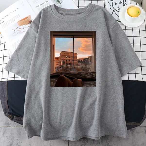 women's t-shirt hip hop prints tshirts creative comfortable tee shirts summer fashion oversized t streetwear round neck shirt for women, White 
women's t-shirt hip hop prints tshirts creative comfortable tee shirts summer fashion oversized t streetwear round neck shirt for women, White
