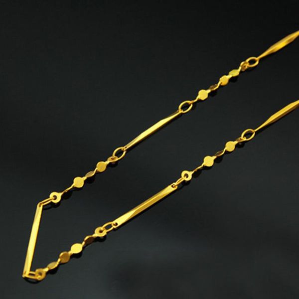 chains 24k gold plated necklace for women twisting flower chain wedding fashion jewelry vietnam sand collares, Silver
chains 24k gold plated necklace for women twisting flower chain wedding fashion jewelry vietnam sand collares, Silver