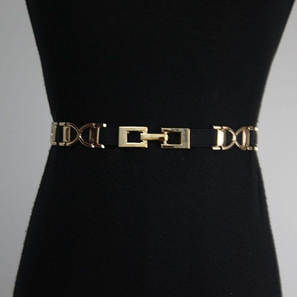 belts korean skirt belt metal decoration elastic women's fashion versatile dress accessories sweater waist, Black;brown
belts korean skirt belt metal decoration elastic women's fashion versatile dress accessories sweater waist, Black;brown