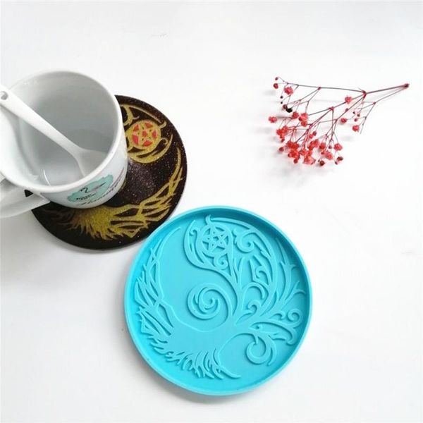 craft tools mold round non stick soft tree epoxy cup mat casting silicone mould for diy
craft tools mold round non stick soft tree epoxy cup mat casting silicone mould for diy