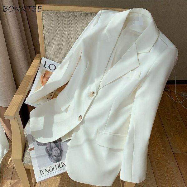 spring blazers women casual solid color classic single-breasted pocket korean style fashion loose chic button outwear elegant women's s, White;black
spring blazers women casual solid color classic single-breasted pocket korean style fashion loose chic button outwear elegant women's s, White;black