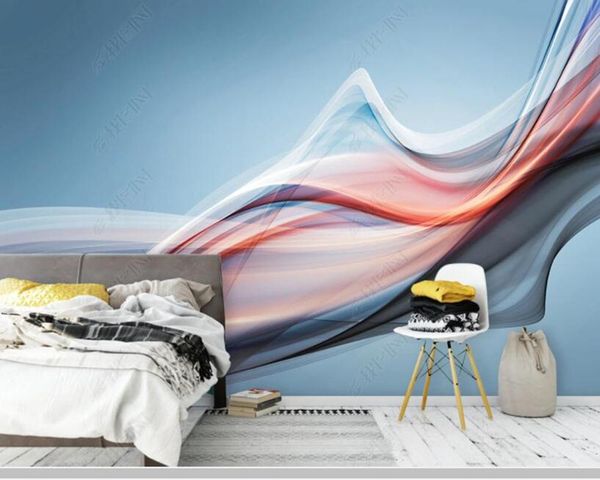 

wallpapers papel de parede modern beautiful art dynamic line abstrac 3d wallpaper mural, living room tv wall bedroom papers home decor