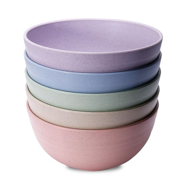 4pcs/set eco-friendly wheat straw colorful bowls bpa microwavable safe with anti-heat bottom
4pcs/set eco-friendly wheat straw colorful bowls bpa microwavable safe with anti-heat bottom