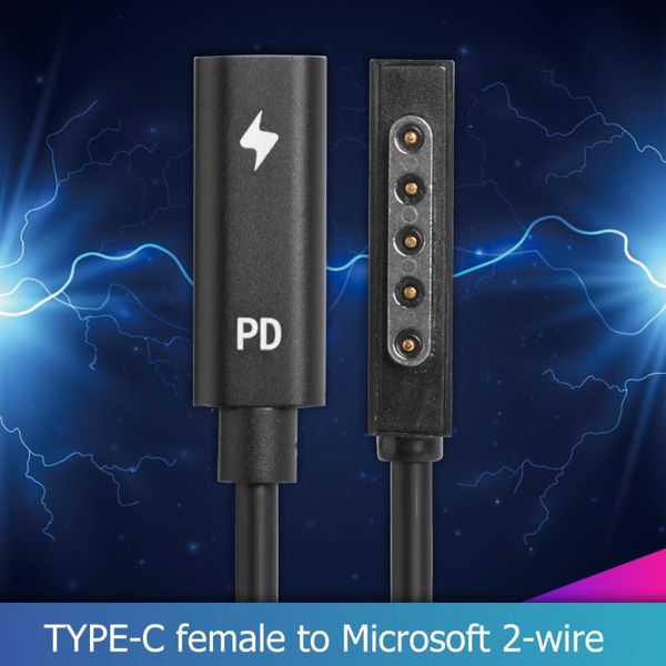 adapter converter cable female computer safety parts household 3a 65w pd usb type c for surface pro 2 cables & connectors
adapter converter cable female computer safety parts household 3a 65w pd usb type c for surface pro 2 cables & connectors