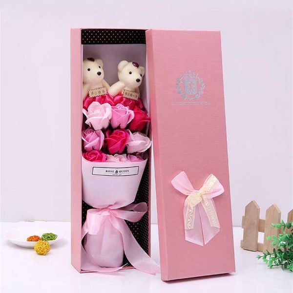 artificial flowers rose gift box fake romantic valentine's day birthday wedding decoration simulation soap flower decorative & wreaths 
artificial flowers rose gift box fake romantic valentine's day birthday wedding decoration simulation soap flower decorative & wreaths