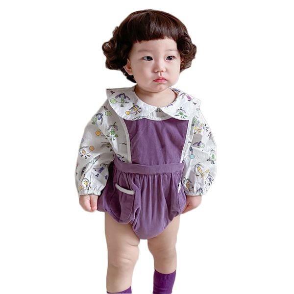 girls ruffle overalls kids autumn spring new overalls sets baby boys girls corduroy jumpsuit and peter pan collar blouse 2pcs, White
girls ruffle overalls kids autumn spring new overalls sets baby boys girls corduroy jumpsuit and peter pan collar blouse 2pcs, White
