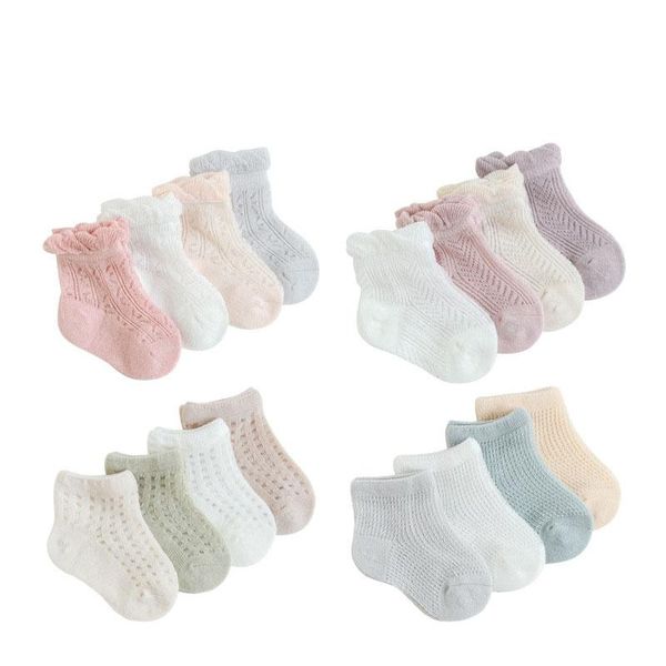 socks 4pcs baby summer mesh fishing net thin born kid girls boys hollow out infant childrens, Pink;yellow
socks 4pcs baby summer mesh fishing net thin born kid girls boys hollow out infant childrens, Pink;yellow